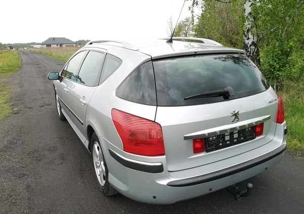 Peugeot 407 cena 10900 przebieg: 221000, rok produkcji 2006 z Ryki małe 781